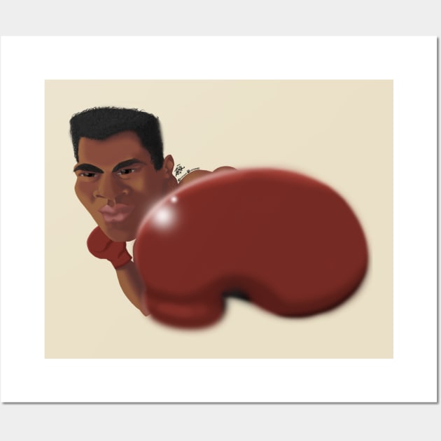 muhammad ali Wall Art by Luzinha